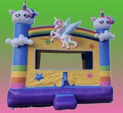 Magical Unicorn Bounce House