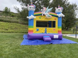 Magical Unicorn Bounce House